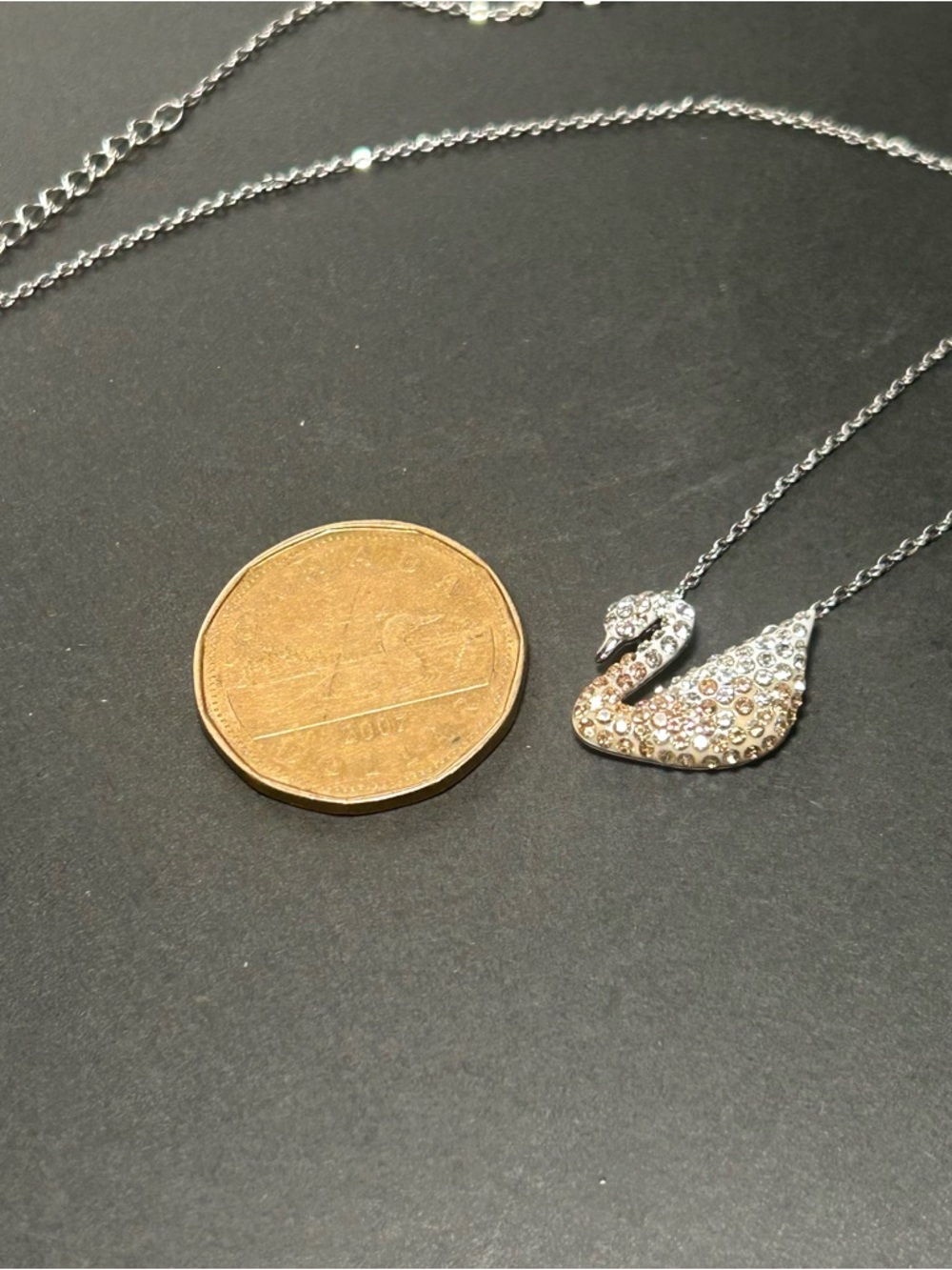 Swarovski Swam Necklace - Picture 9 of 12